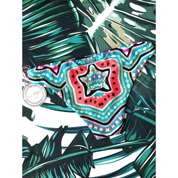 MARA HOFFMAN Reversible Basket Weave Bikini Bottom - Picture 4 of 5